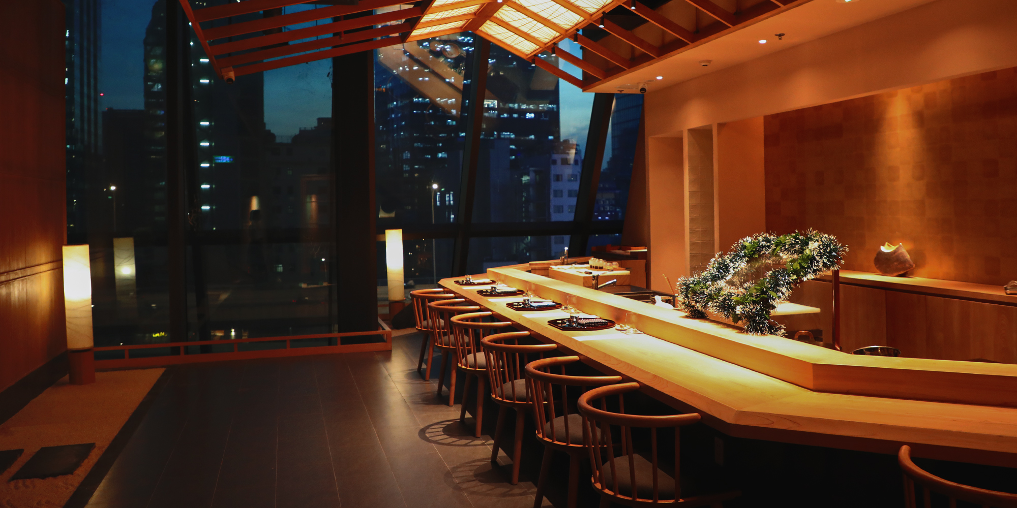 Quầy sushi bar SHIO Omakase